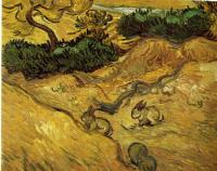 Gogh, Vincent van - Field with Two Rabbits